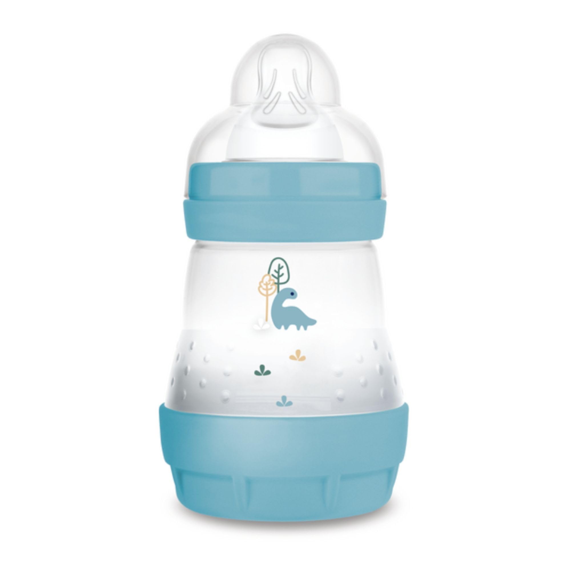 MAM Easy Start Anti-Colic Bottle 0+ Months, Slow Flow (160 ml), Ocean, Bottle to Reduce Colic and Baby Discomfort