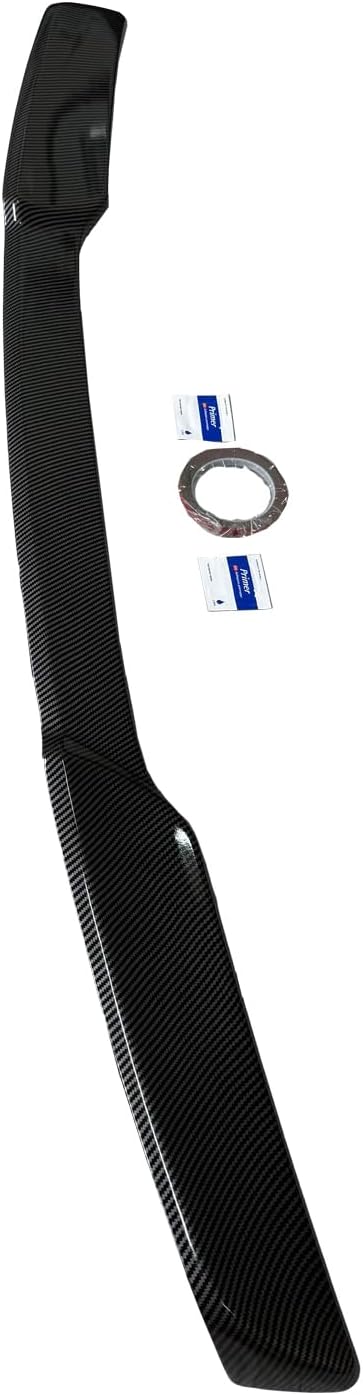 Rear Trunk Lid Wing Spoiler Compatible with 2005-2013 Chevy Chevrolet Corvette C6 ZR1 Carbon Fiber Painted