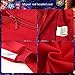Mukola Kids Boys Cosplay Costume Jacket Zip-Up Hooded Sweatshirt Hoodie(Red,7-8T)