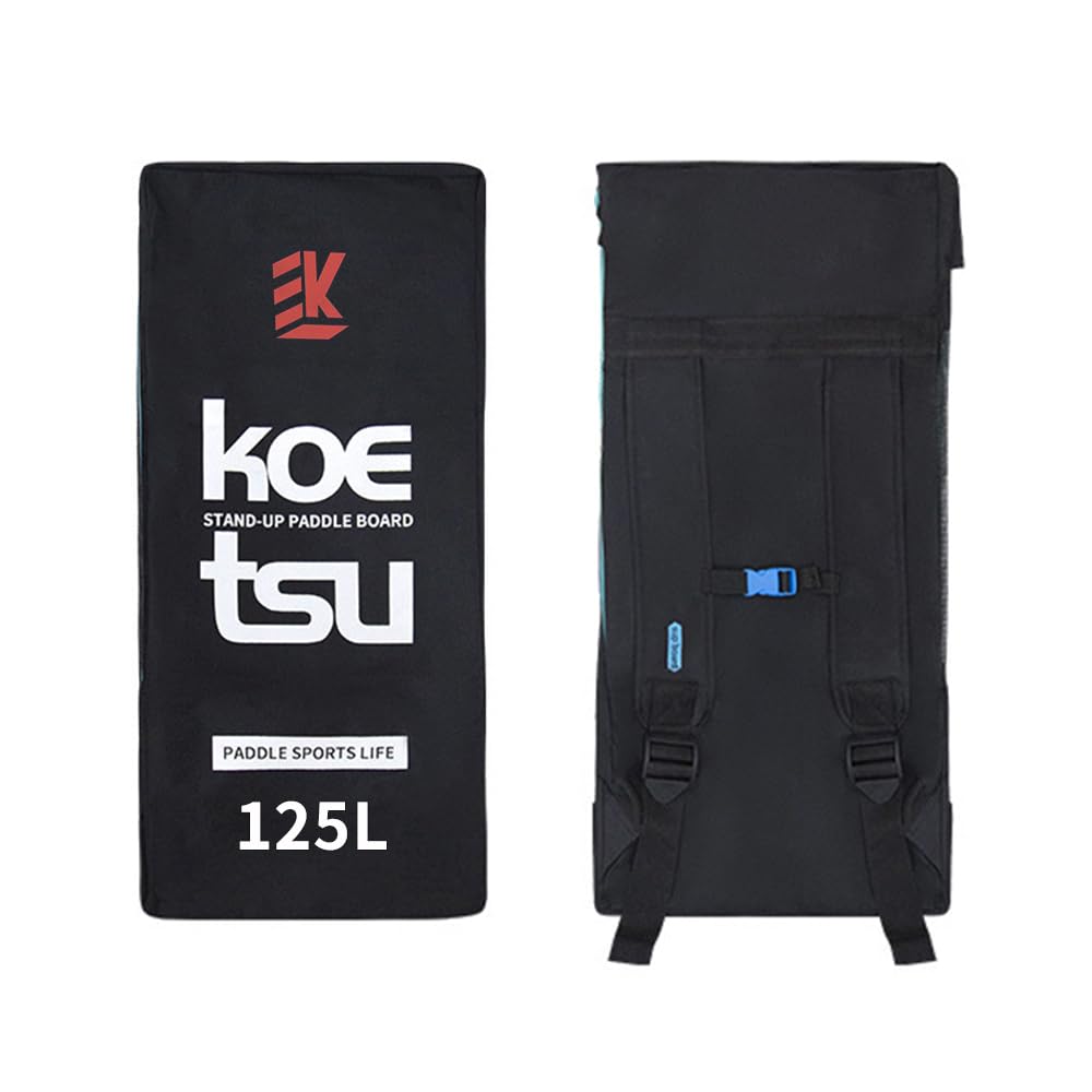 Lixada Sac à dos de voyage 80 l/105 l/125 l pour paddle gonflable SUP Stand Up Board Sac à dos à bandoulière