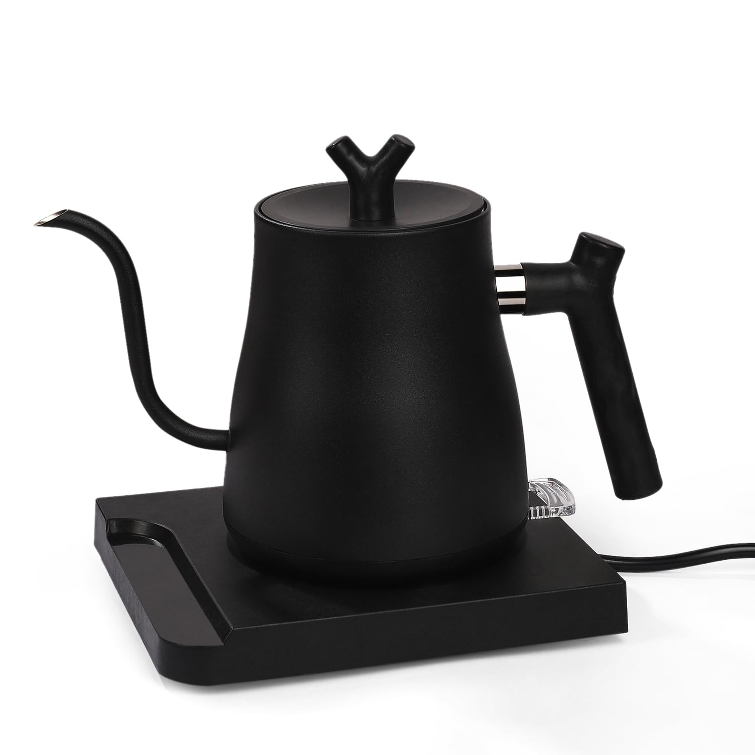 "PRECISION POUR" Electric Goose Neck Kettle | Stylish Design | 90 Degree pouring angle for smooth even flow (Yin)-image-31
