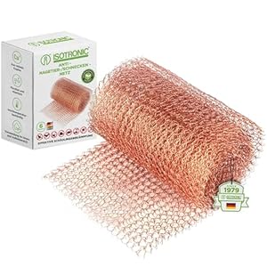 ISOTRONIC Kupfer Schneckennetz 6 Meter