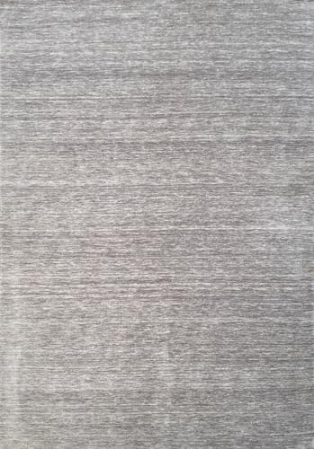 WAWA TEPPICH Alfombra oriental gris 170 x 240 cm tejida a mano Gabbeh alfombra 100% lana