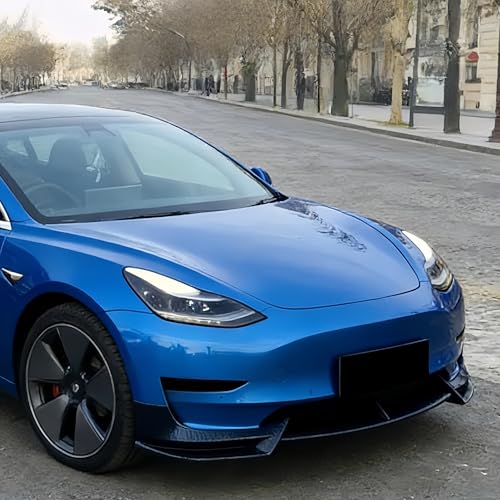 Alerón de labio delantero para personalizar el parachoques de tu Tesla Model 3 4