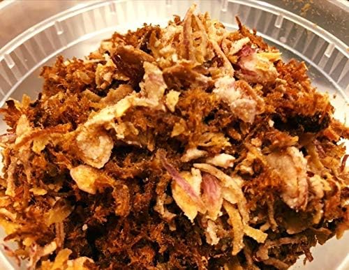 Spicy Chicken Floss with Fried Onion (Halal) Traditional Process - 120g (Pack of 5)