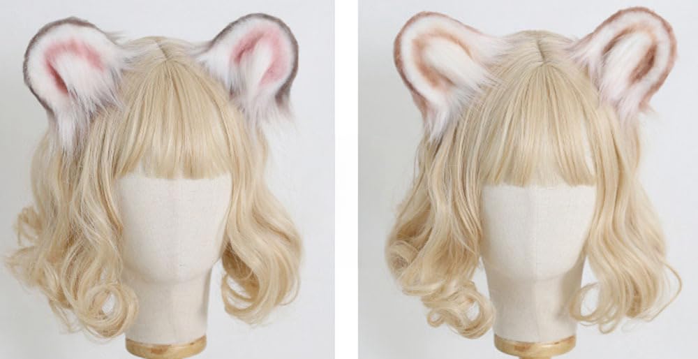 Amazon.co.jp: ヘアピン ヘアアクセサリー クリップ ハムスター耳 獣耳