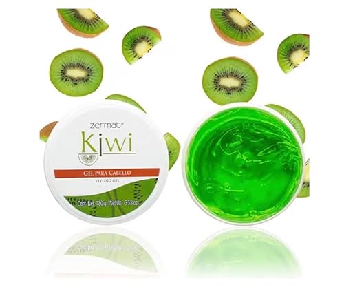 Miniatura 2 de Zermat, Gel para el cabello, kiwi, control Ge para peinar, formas y estilos, 6.53 onzas.