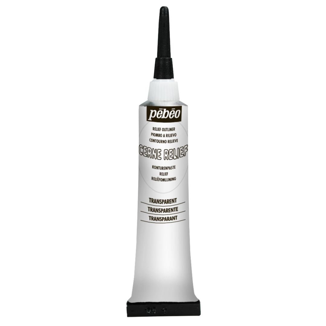 PEBEO Vitrail Cerne Relief Outliner - 20 ml Tube - Transparent