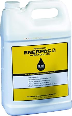 ENERPAC Hydraulic Oil,2.5 gal.,Plastic,PK2