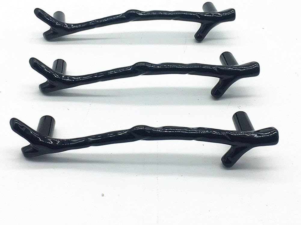 SHERIC Aluminum Cabinet Pull Handle 3 inch 10PACK Branch Design