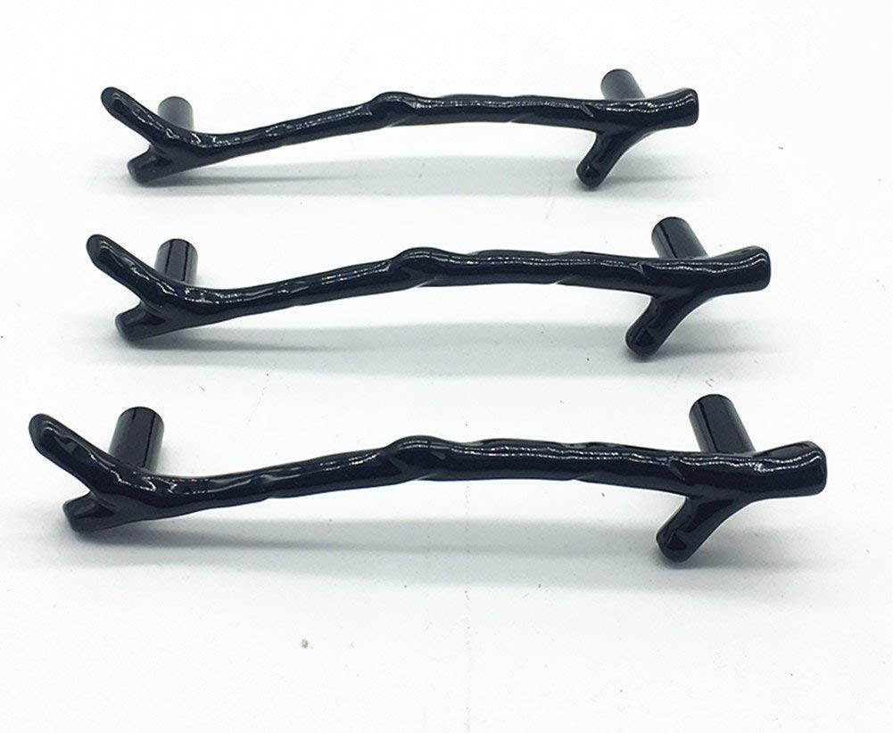 SHERIC Aluminum Cabinet Pull Handle 3 inch 10PACK Branch Design