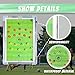 FantasyDay Soccer Coaches Tactical Board, Portable Magnetic Football Coaching Clipboard Futsal Tactics Strategy Blackboard - Sport Training Assistant Equipment KIt with Player Markers, Pen and Eraser