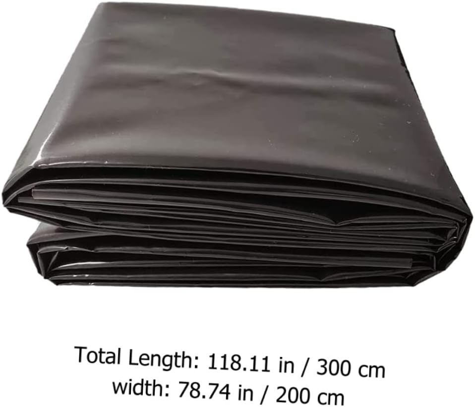 Liner Hdpe Fish Membrane Cuttable Aquaculture Tarp for Garden Water Features Easy Installation and -Seepage
