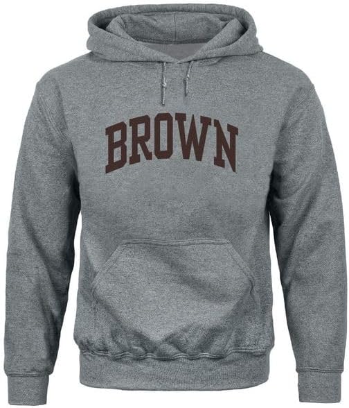 Ivysport Hooded Sweatshirt, Unisex, Essential Logo, Premium Grey Heavyweight Cotton