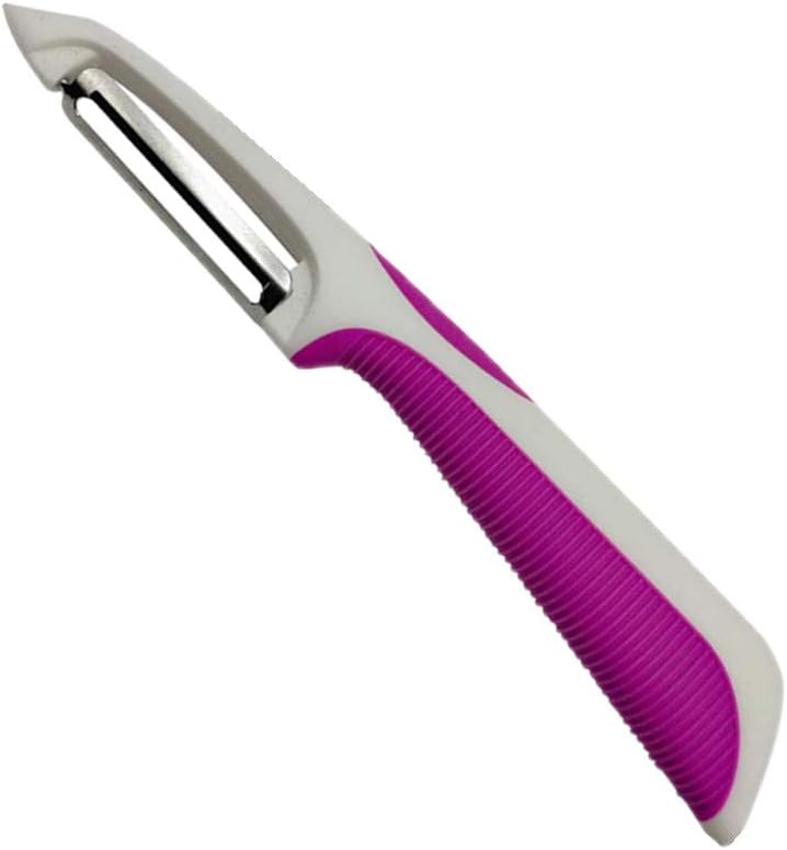 Aniso vegetable peeler with rotating flat blade and ergonomic non-slip handle for easy peeling of fruits. peelers are a great helper in the kitchen(fiat blade)