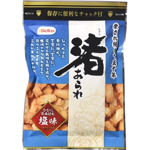 栗山米菓 渚あられ（塩味） 90gのサムネイル