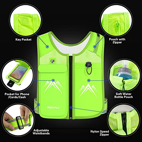 Revali RUNNINGVEST NEW-GREEN Running Vest, Usa Original Patent thumb #5