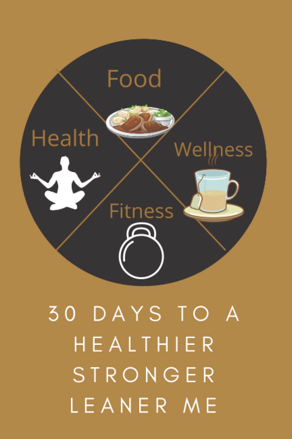 30 Days to a Healthier Stronger Leaner Me: Daily Food and Exercise Logbook/Journal Habit Tracker Measurements and Progress to Help You Reach Your ... Self (Workout and Meal Tracking Logbooks)