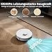 AIRROBO Saugroboter mit Wischfunktion, Staubsauger Roboter mit Absaugstation 3.5L, 12000Pa Saugkraft, Reaktive 3D Hindernisvermeidung, 240Min Laufzeit, T30 Roboterstaubsauger für Tierhaare und Teppich