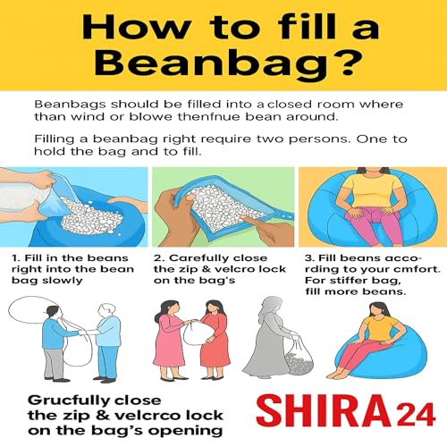 Image of 4XL Tear Drop Bean Bag Chair with Footrest & Pillow | Premium Leatherette Bean Bag Cover (Without Beans) Upto 150 Kg Capacity | Living Room Lounger (Wine::Black, XXXXL)