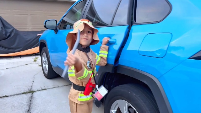 Disfraz de Bombero para Niños 9-11 Años miniatura 5