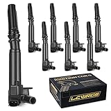 Set of 8 Ignition Coils Fits for 6.2 V8 Ford F250 F350 E350 Super Duty 2010 2011 2012 2013 2014 2012 2016 2017 Coil Packs Driver Side & Passenger Side Replaces# UF639 UF631 C1800 C1801