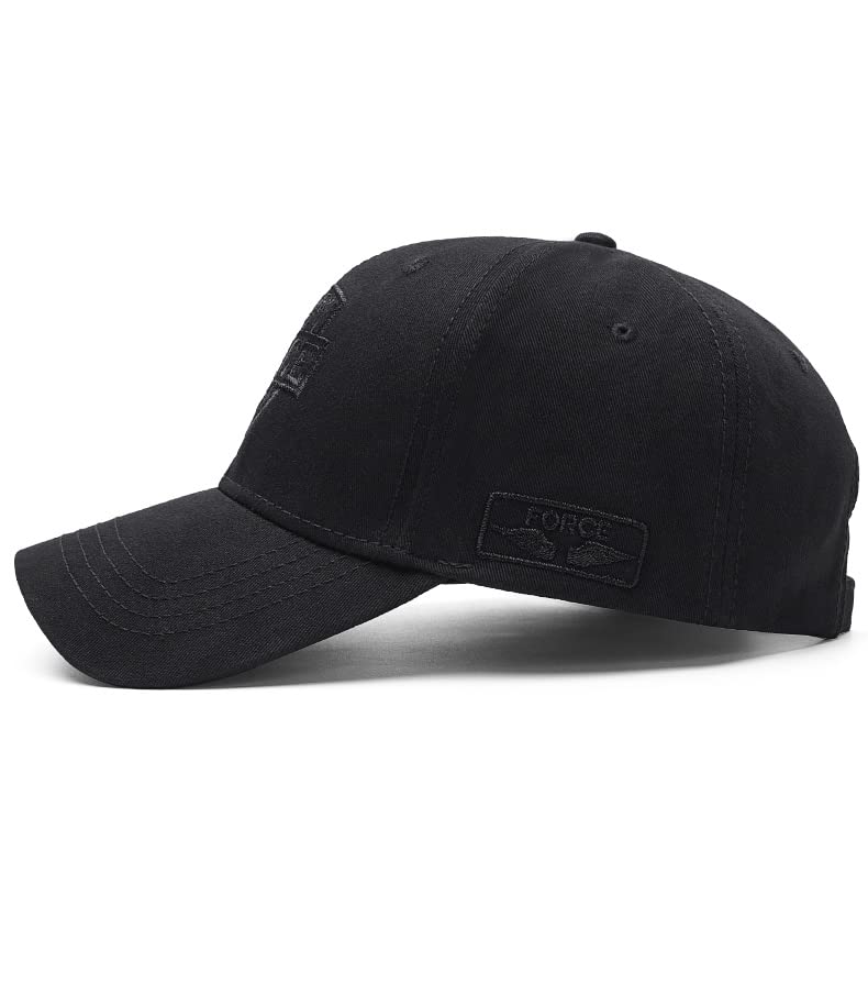 56-58 Cm 59-63 Cm 63-69 Cm Grande Tête Homme Grande Taille Casquettes à Visière Décontractée Chapeau Hip Hop Homme Casquettes De Baseball Grande Taille (couleur : A2black, Taille : 56-58 Cm