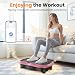 AXV Vibrationsplatte Vibration Plate Rüttelplatte Sport für Zuhause