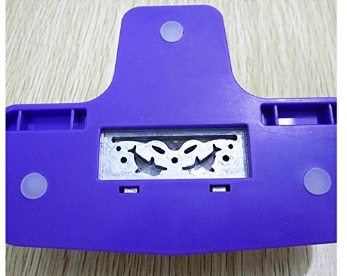 Fascola 1 Pcs New Fancy Border Punch S Flower Design Embossing Punch Scrapbooking Handmade Edge Device Diy Paper Cutter Handmade Craft Gift (Style 3) #TOP4
