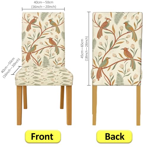 Fundas de silla elásticas que solucionan manchas en sillas de comedor con elastano lavable 4