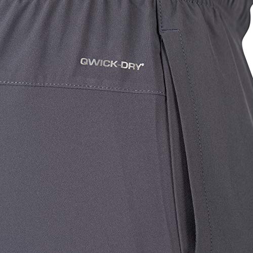 Layer 8 Men’s Joggers Woven Lightweight Athletic Gym To Work Stretch Sweatpants With Pockets And One Zip Pocket (Small Obsidian-Delta) #TOP3