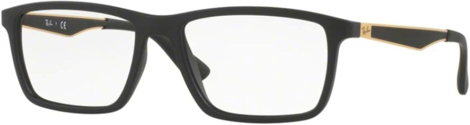 Ray-Ban Unisex Rx7056 Square Prescription Eyeglass Frames