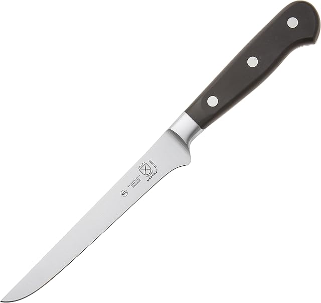 Mercer Culinary 6-Inch Boning Knife-Stiff, Stainless Steel, 25x10x3 cm