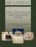 Waldrip v. Hudson Sales Corp U.S. Supreme Court Transcript of Record with Supporting Pleadings