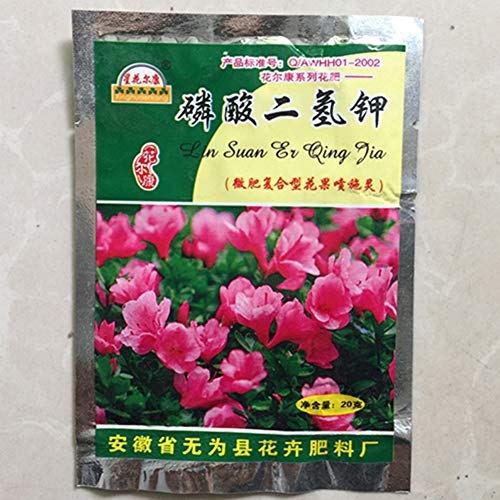 Maserfaliw Potassium Dihydrogen Phosphate Fertilizer 2 Bags 40G Flower Vegetable Planting Potassium Dihydrogen Phosphate Fertilizer #TOP3