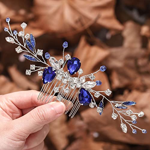 Diadema Mujer Boda Invitada Zoestar Cadena Para La Cabeza De La Boda, Diadema De Cristal Plateado, Diadema De Novia, Accesorios Para El Cabello Para Mujeres Y Niñas Diademas Mujer
