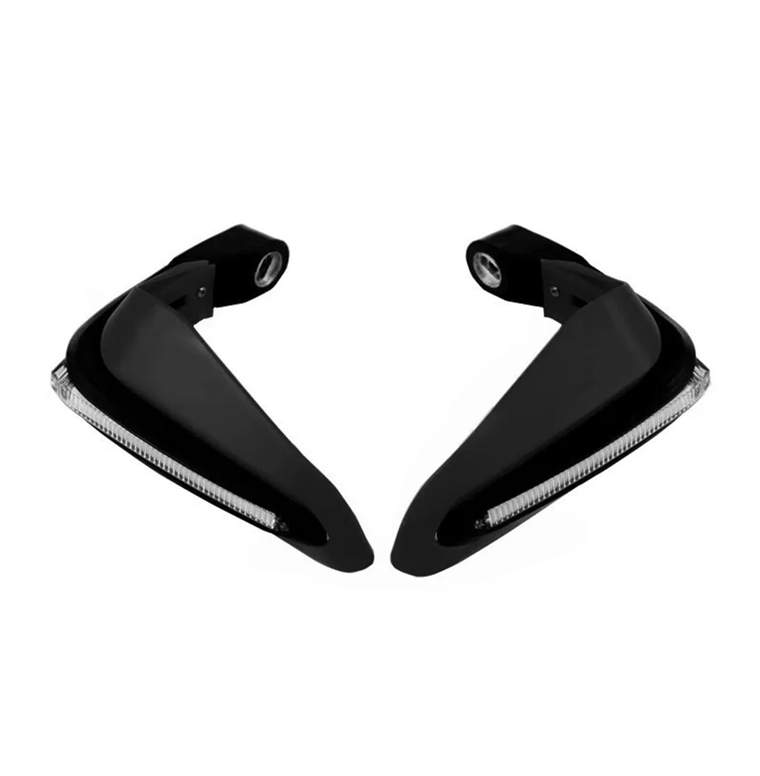 Motorcycle Handguards For NEOS XT 660 XJR1200 XJR 1200 NMAX125 NMAX 125 TTR 250 TTR250 R1 2004 TDM 900 Motorcycle Hand Guards Lights LED Handguard Protective Gear Motorcycle Hand Guard(Black)