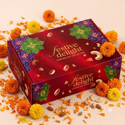 Image of Bay Nut Rakhshabandhan /Rakhi Gift Hamper Nuts & Dried Fruits