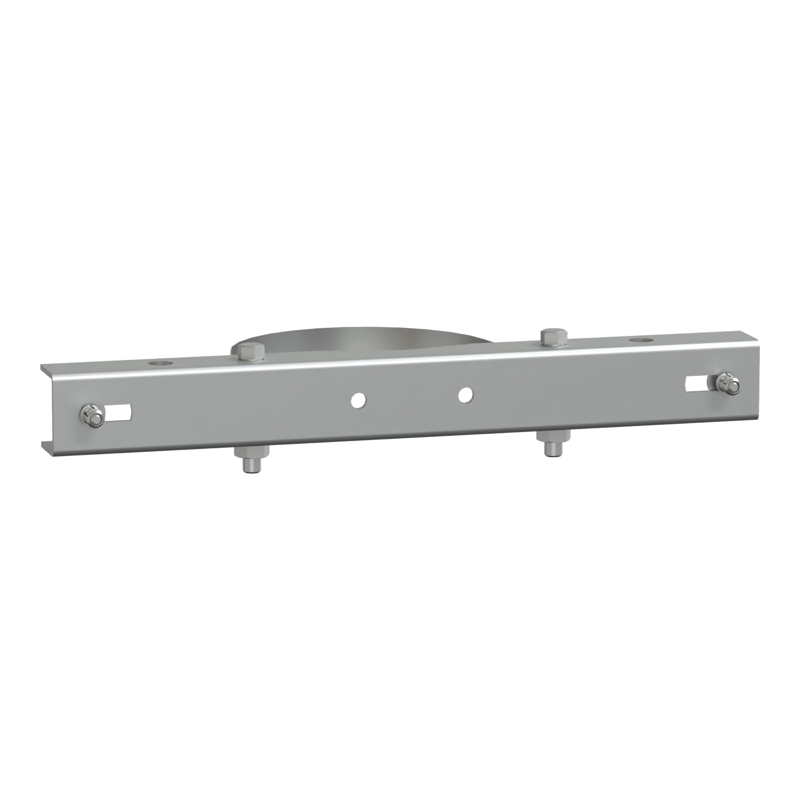 Fijacion a poste ARM. ancho 400 mm