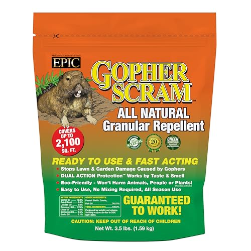 Gopher Scram All Natural Granular Repellent - All-Natural, Animal, People