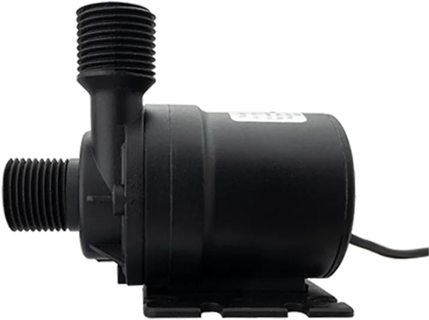Silent DC12V Brushless Motor DC24V 1000L/H 8M Head 1/2" Waterproof Submersible Pump Fountain Water Heater Shower Booster Pump(12V wiring)