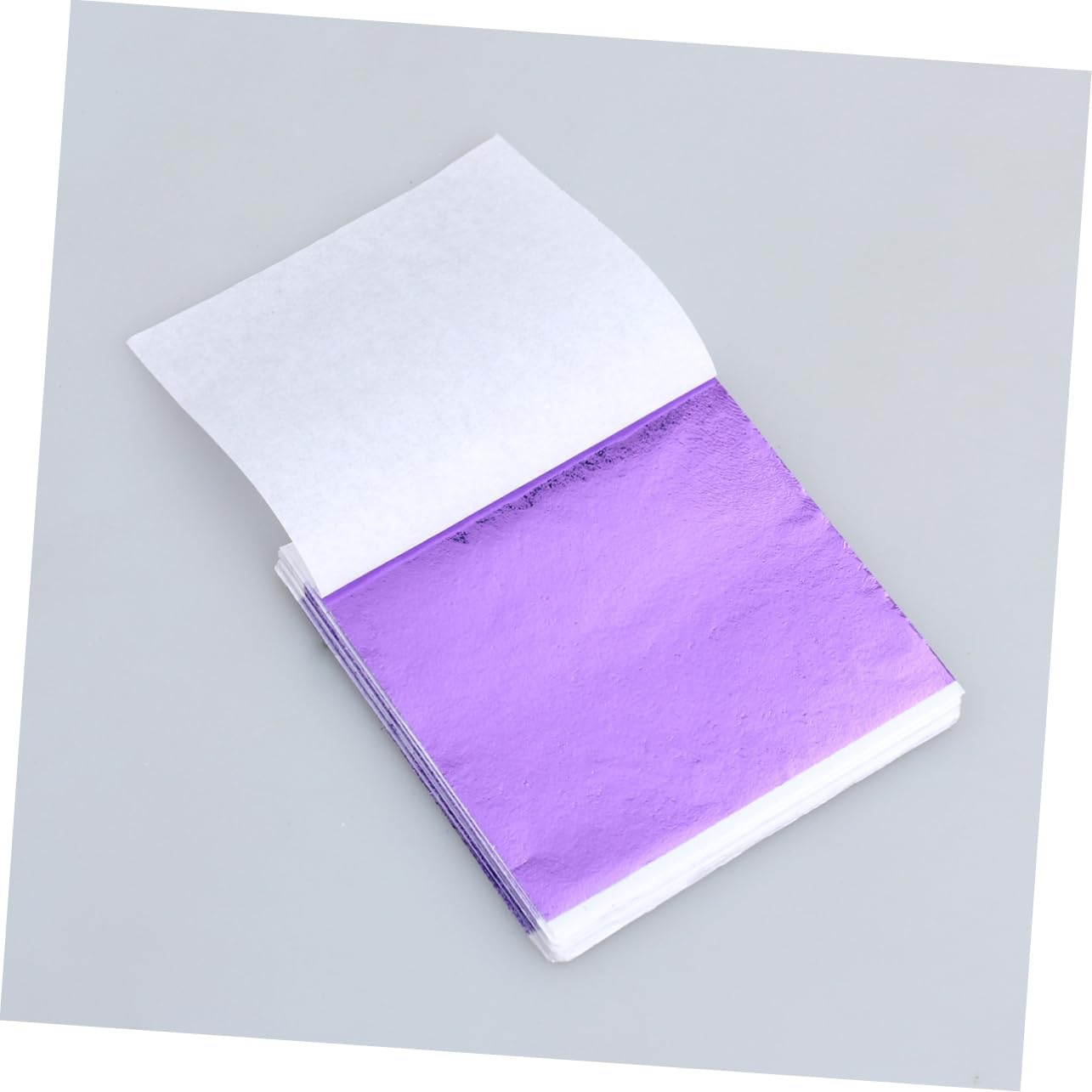 TEHAUX Sets Realistic Imitation Leaf Sheets Shiny Foil Paper for Decorations Wall Art Craft Projects Pcs