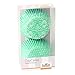 Cupcake-Papierförmchen Flower-Ornament: türkis und weiss, 48 Stück