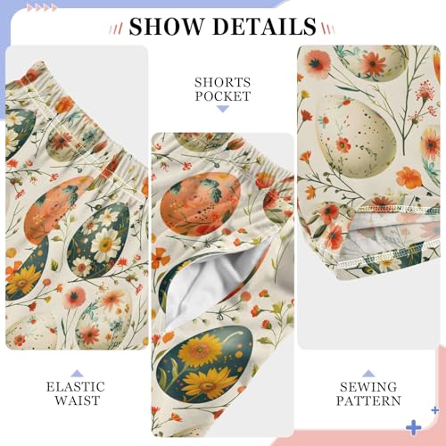 senya Egg Red Green Long Pajama Pants Bottoms Soft Sleepwear with Pockets4