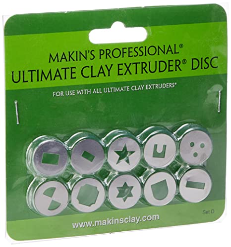 Makin's USA Disques pour extrudeuse à Argile Set D 10 kg Cover