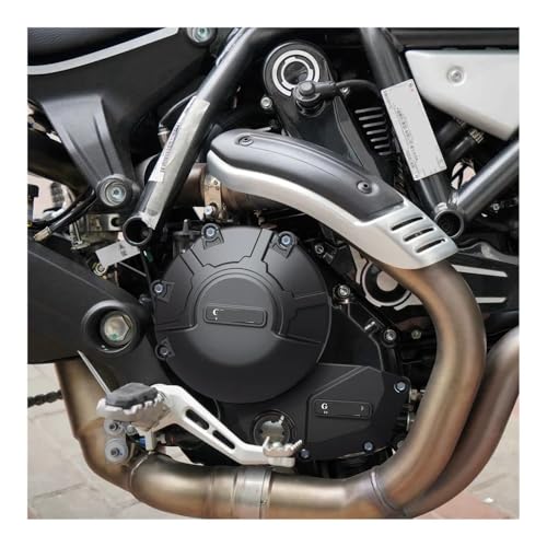 Protector estator para Scrambler 1100 y 800 (2019-2022) - Cubierta de motor aluminio negro 4