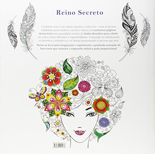 Reino Secreto - Livro Anti Stress Para Colorir