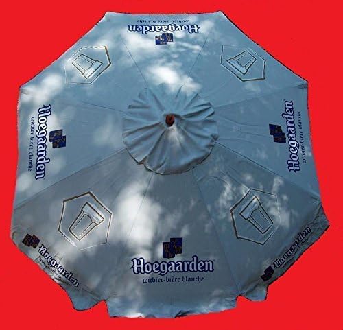 HOEGAARDEN BELGIAN WHITE ALE BEER PATIO UMBRELLA MARKET STYLE NEW