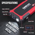 GOOLOO GP2000 Jump Starter - 12V 2000A Car Battery Jumper Starter Portable - Image 6