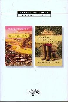 Paperback Reader's Digest Select Edition Large Print, Vol. 166: Italian Lessons / Water, Stone, Heart Book